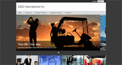 Desktop Screenshot of dginternationalinc.com